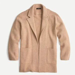 Sophie open-front sweater blazer